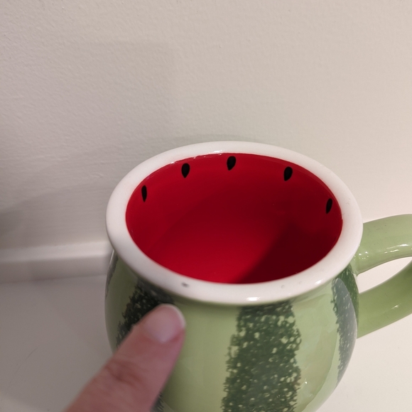 Green and Red Watermelon Mug - Picture 5 of 9